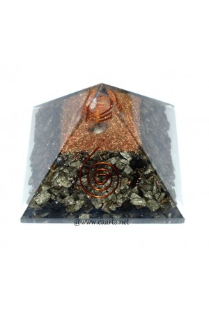 Pyrite Orgone Pyramid