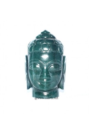 Green Jade Buddha Head