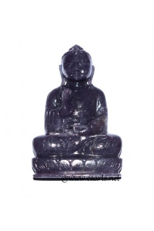 Lepidolite Buddha