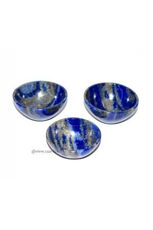 2 " Lapis Lazuli Gemstone Bowls