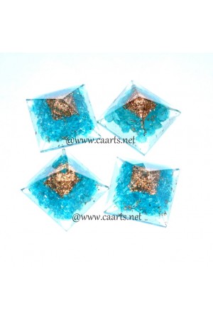 Firoza / Turquoise Baby Orgone Pyramid