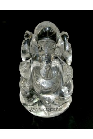 Crystal Quartz Ganeshji 