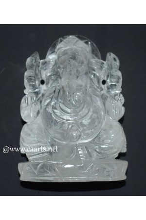 Crystal Quartz Ganeshji