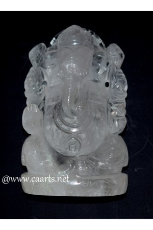 Crystal Quartz Ganeshji
