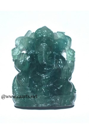 Green Fluorite Ganeshji