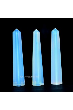 Opalite Small Natural Obelisk Tower Point
