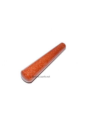 Red Goldstone Smooth Massager Healing Wand