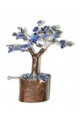 60 Beads Lapis Lazuli Gemstone Tree