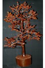 700 Beads Carnelian Brown Trunk Gemstone Tree