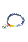 Lapis Lazuli Round Beads 8 MM Chakra Healing  Charms Gemstone Bracelet