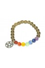 Smoky Quartz Round Beads 8 MM Chakra Healing  Charms Gemstone Bracelet