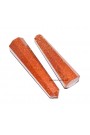 Red Gold Stone Jumbo Natural Obelisk Tower Point