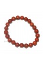 Red Jasper Round Beads Gemstone Bracelet