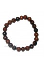 Mahogany Obsidian Round Beads Gemstone Bracelet 