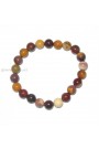 Mookaite Round Beads Gemstone Bracelet 