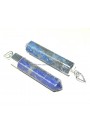 Lapis Lazuli Silver Electroplated Point Pendant