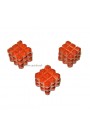 Red Jasper 54 Lemurian Pyramid  Power Cube 