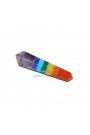 7 Chakra Double Point Vogel Loose Wand