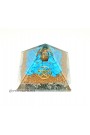 Turquoise Pentacle Star Symbol Orgone Pyramid