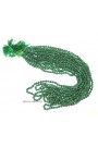 Green Jade Notted 108- Beads Japa Mala