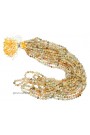 Golden Rutile Notted 108- Beads Japa Mala