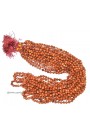 Red Goldstone Notted 108- Beads Japa Mala