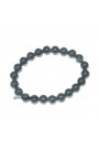 Black Sulamine Round Beads 8 MM Chakra Healing  Gemstone Bracelet  
