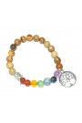 Picture Jasper Beads 8 MM Chakra Healing  Charms Gemstone Bracelet 